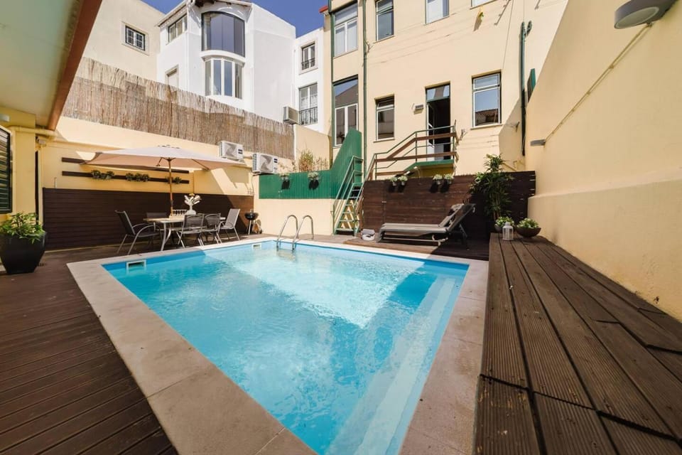 Chiado Gem Private Pool & Patio Retreat Apartment in Lisbon
