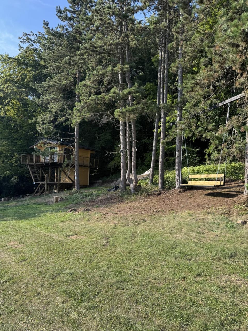 Treetop Tiny House Pod Korunami Campground/ 
RV Resort in Slovakia