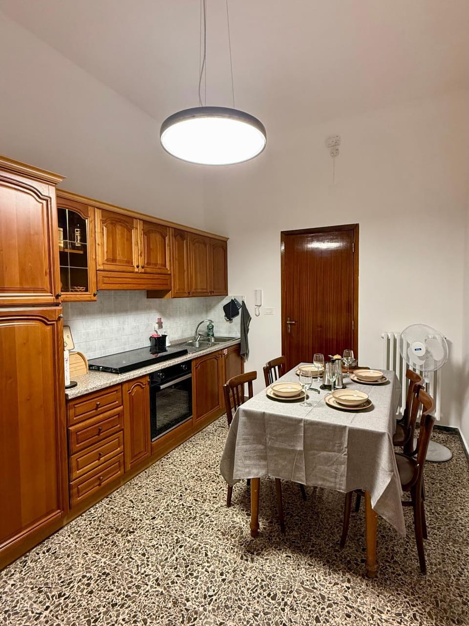 Kitchen or kitchenette, Dining area, stove, kitchen