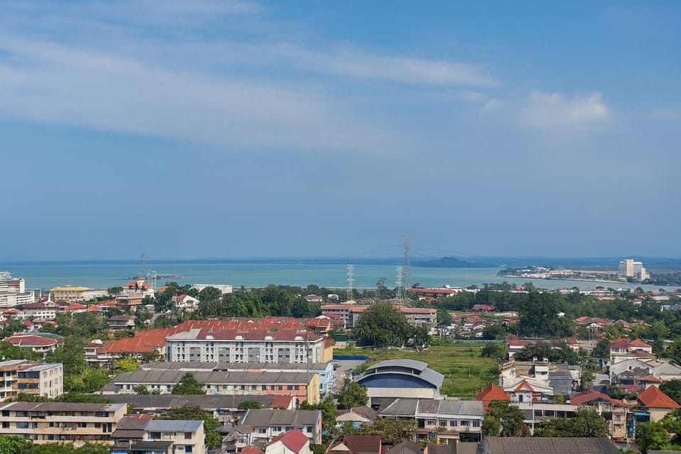 PD D'Wharf High Floor Studio With Private Entrance And Seaview Balcony Apartment in Port Dickson