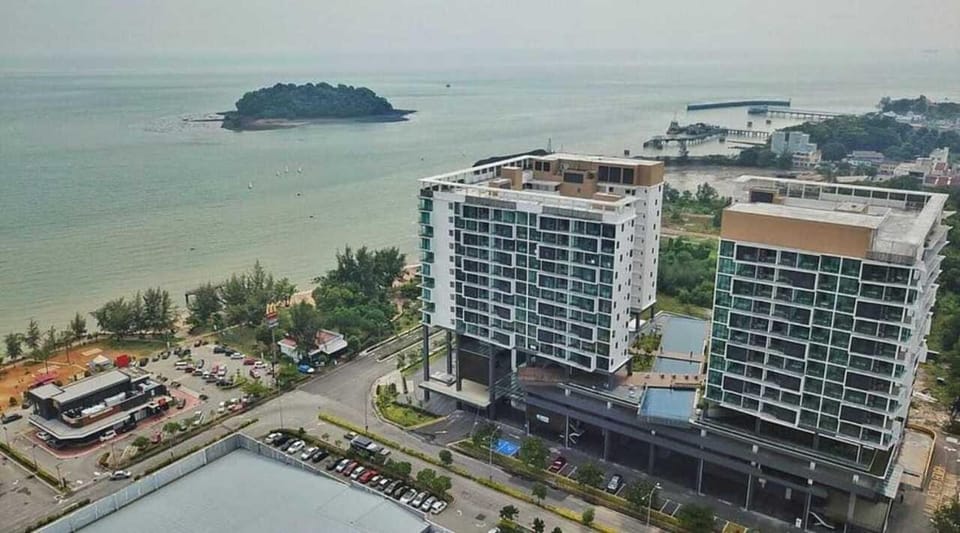 PD D'Wharf High Floor Studio With Private Entrance And Seaview Balcony Apartment in Port Dickson