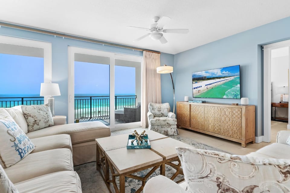Blu 501 - Luxury End-Unit with 3 Master Suites & Amazing Oceanfront Views - Free Beach Service Apartment in Okaloosa Island
