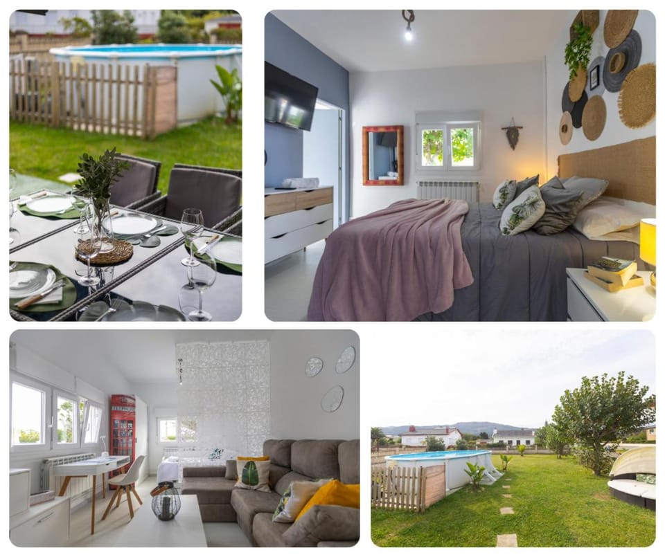 Patio, Living room, Seating area, Garden view