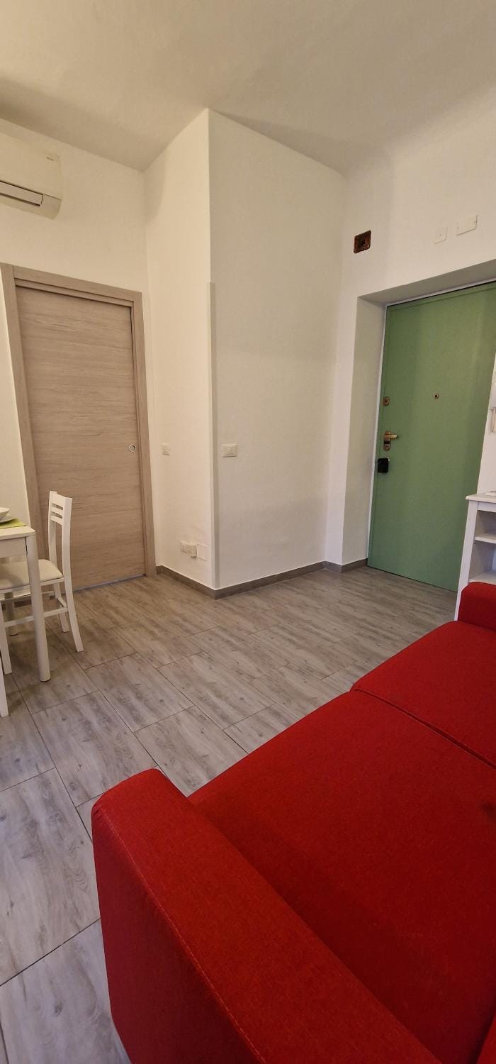 Living room, air conditioner