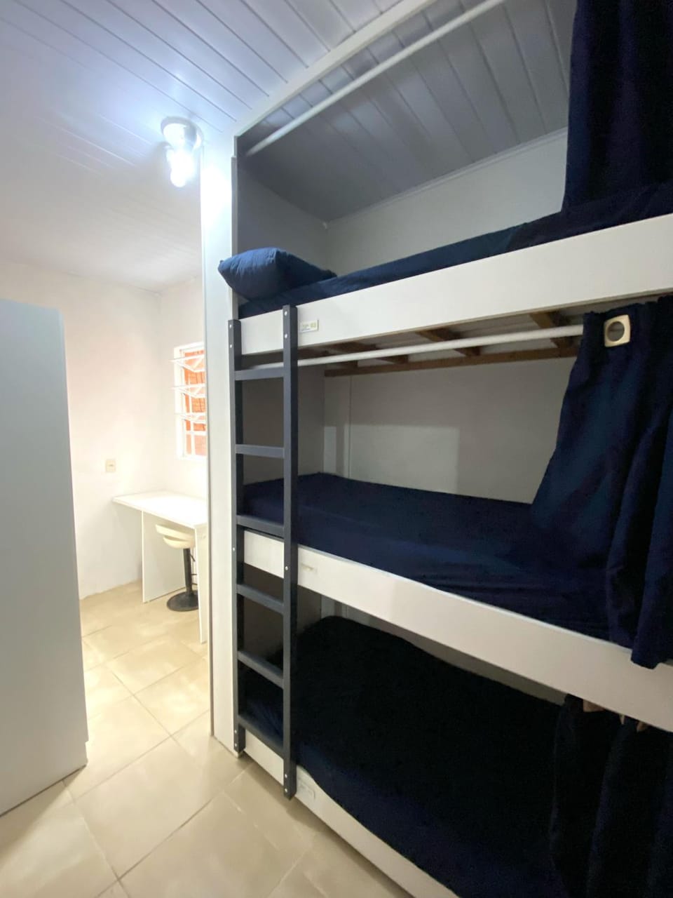 Photo of the whole room, bunk bed