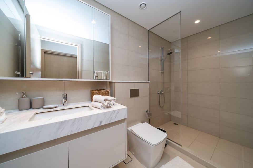 Shower, Toilet, Bathroom, towels