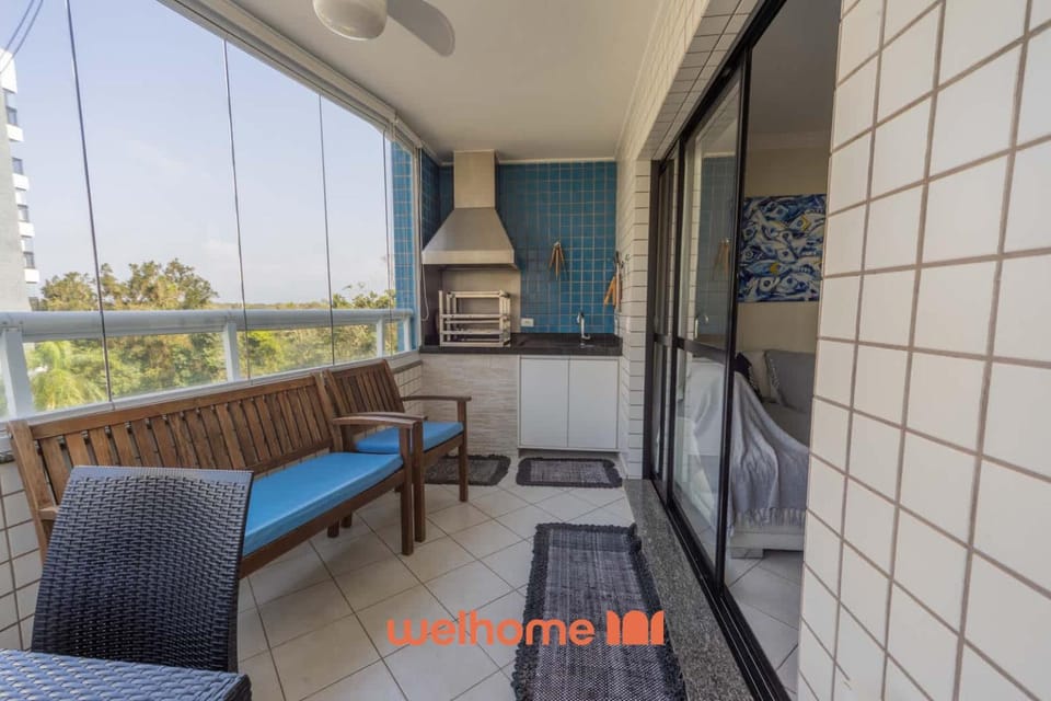 Apto em Bertioga com Piscina a 600m da Praia de Riviera Apartment in Bertioga