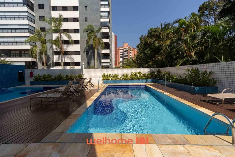 Apto em Bertioga com Piscina a 600m da Praia de Riviera Apartment in Bertioga