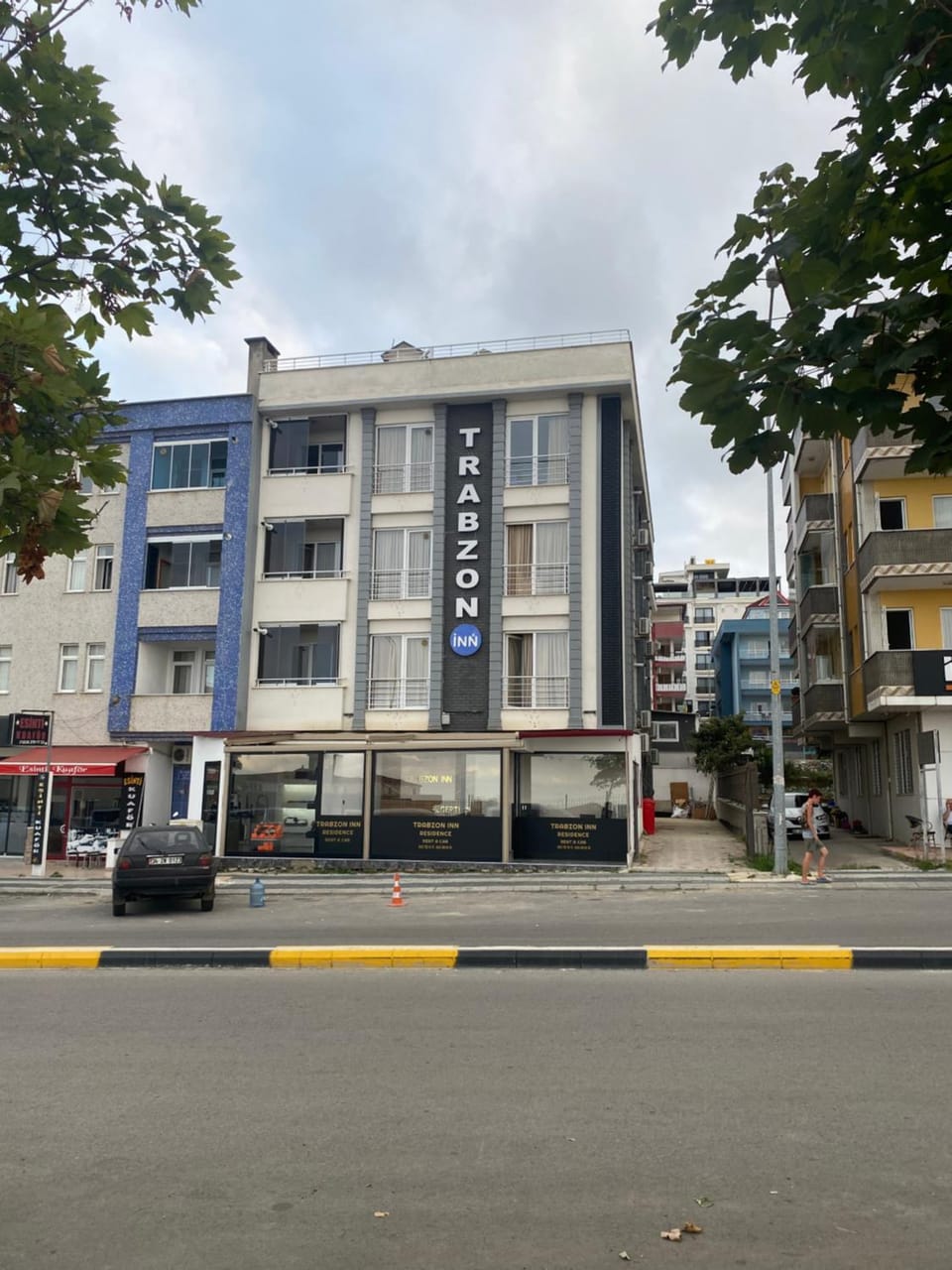 Property building, Day, Street view, Location, Parking