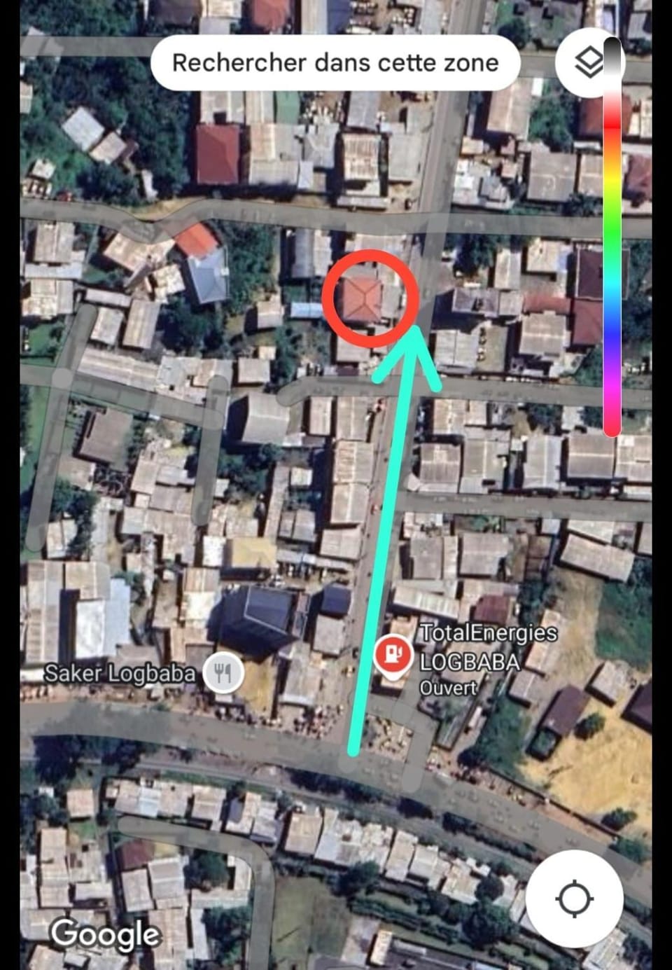 Bird's eye view, Street view, Location