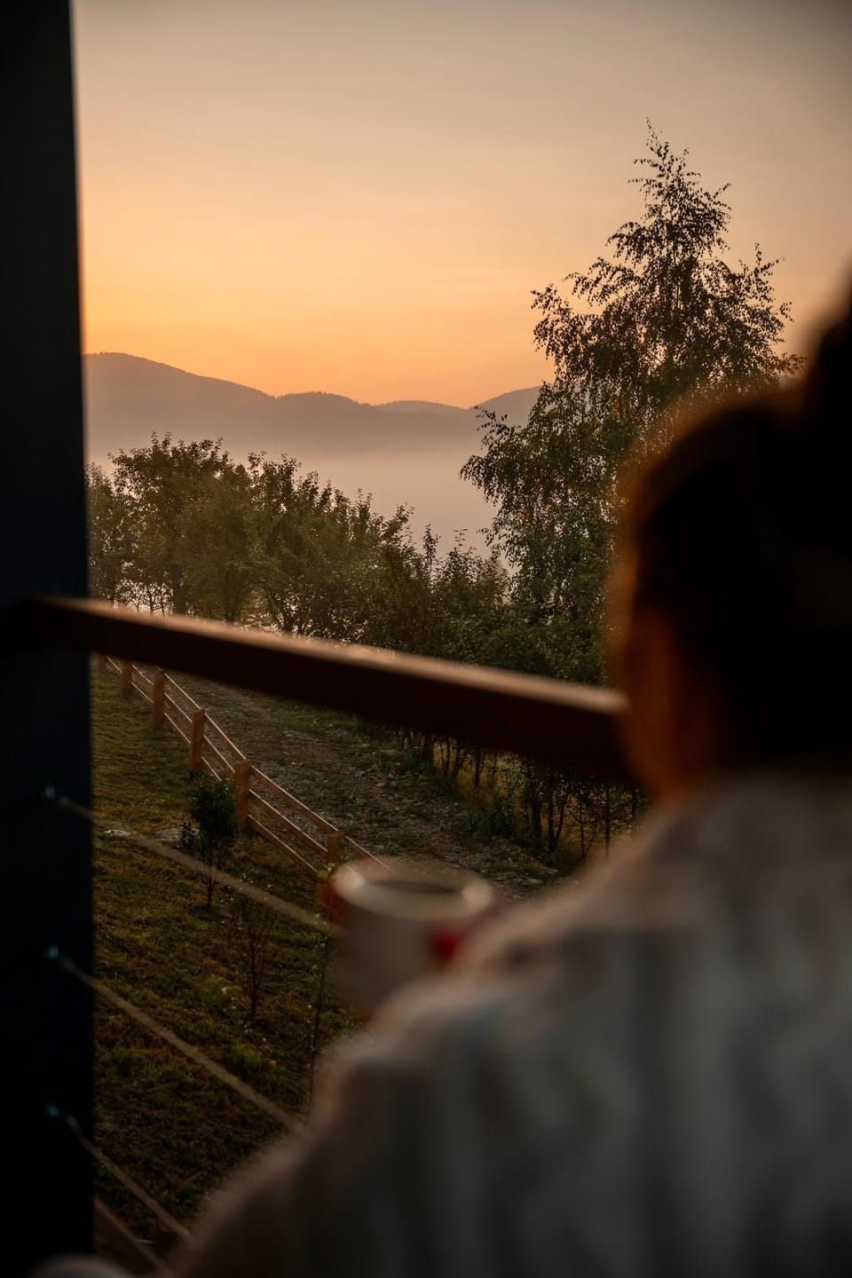 Natural landscape, Mountain view, Sunrise