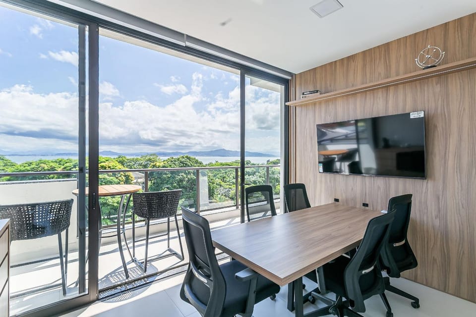 Partial Sea View | Pool | Near the Seafront #SAL08 Apartment in Florianopolis