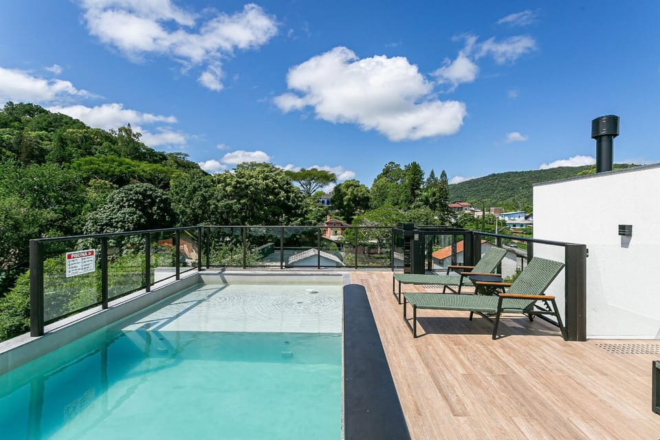 Partial Sea View | Pool | Near the Seafront #SAL08 Apartment in Florianopolis