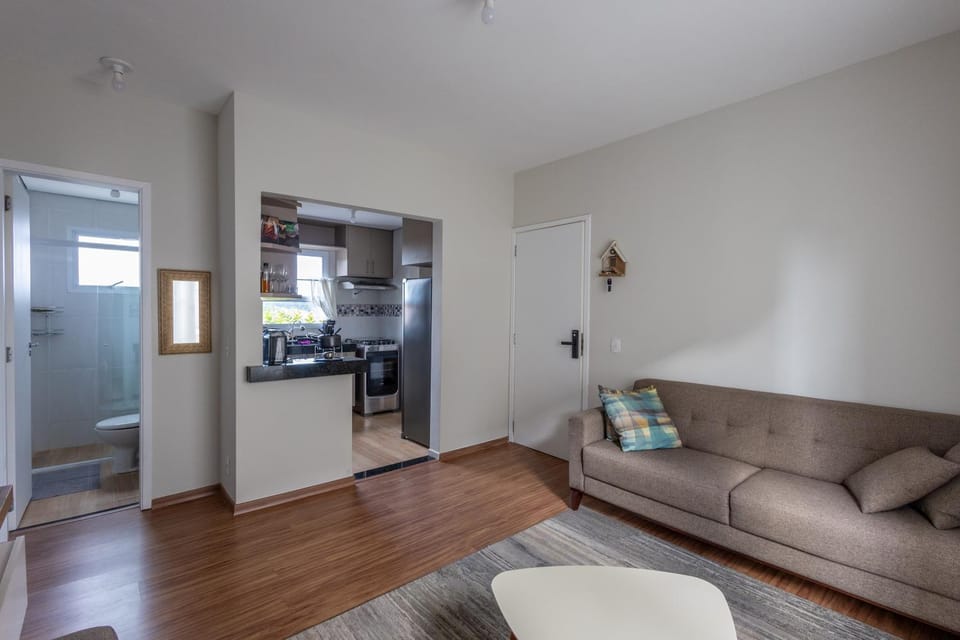 Apartamento família - 2 quartos, 3 camas, até 4 hóspedes - 2 vagas de garagem Apartment in Campos do Jordão
