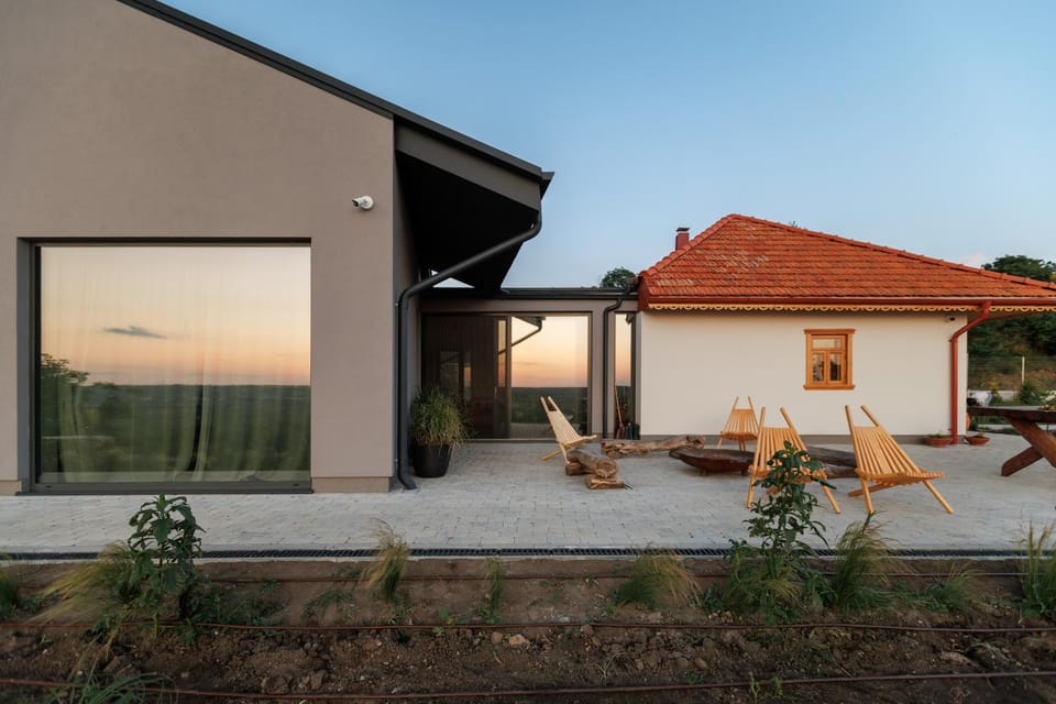 Property building, Patio, Garden, Garden view