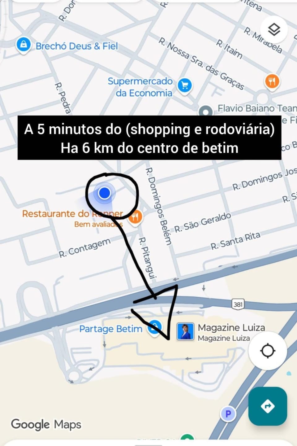 Kitnet Br 381 em frente ao Partagem Shopping Apartment in Contagem