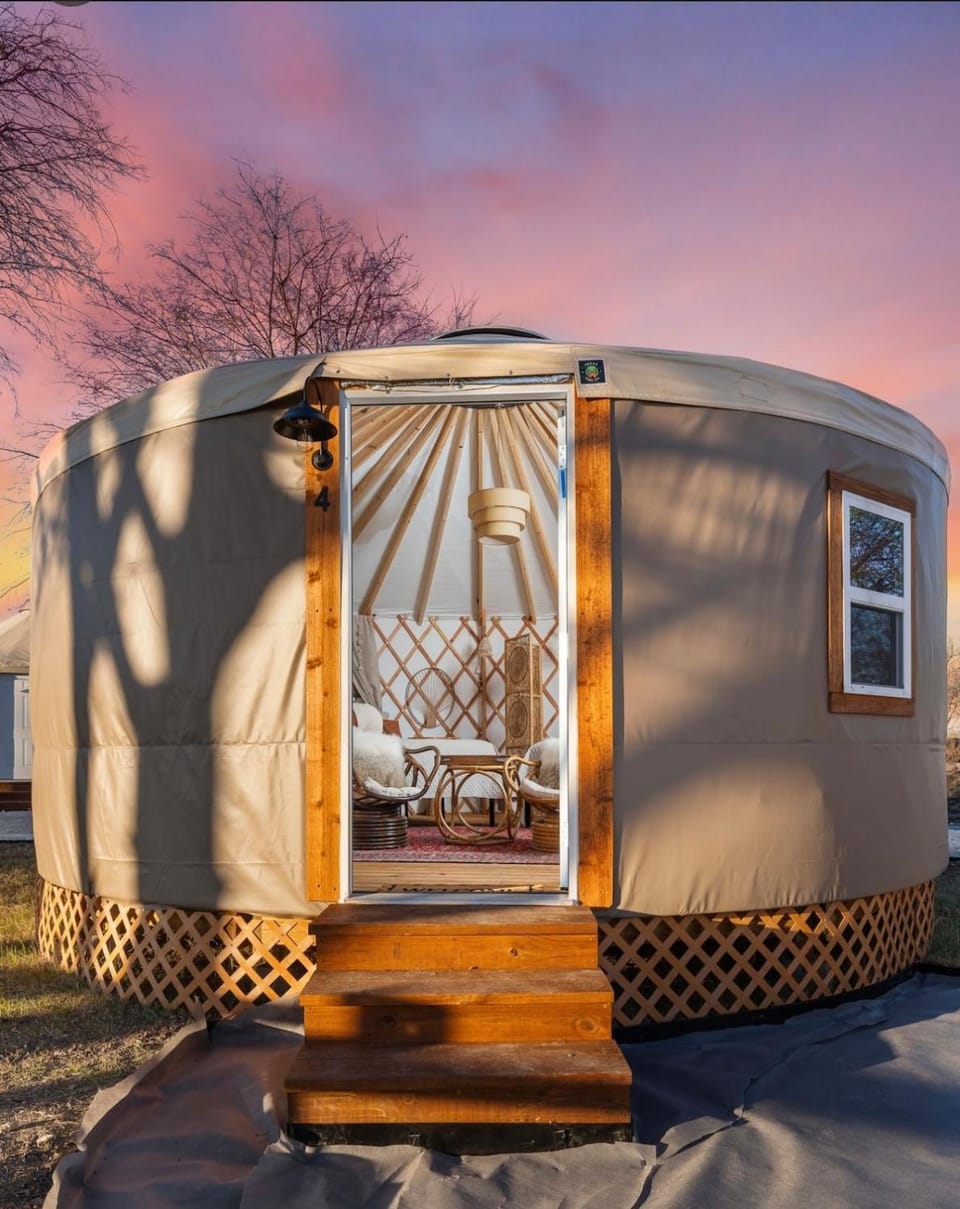 Boho Bliss Yurt - Unit # 4 Campground/ 
RV Resort in Waco