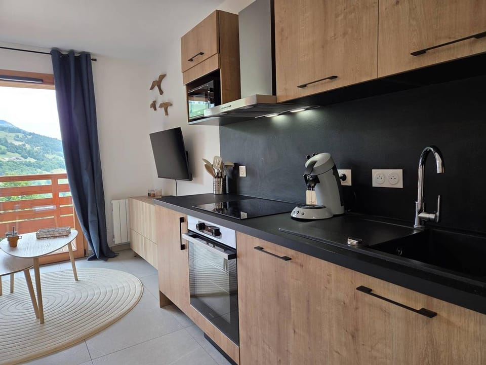 Charmant T2 Valmorel, balcon, parking couvert - FR-1-291-1033 Apartment in Les Avanchers-Valmorel