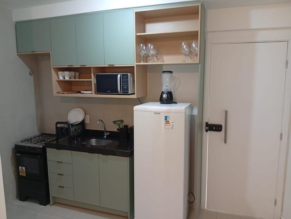 Coffee/tea facilities, Kitchen or kitchenette, minibar, oven, stove