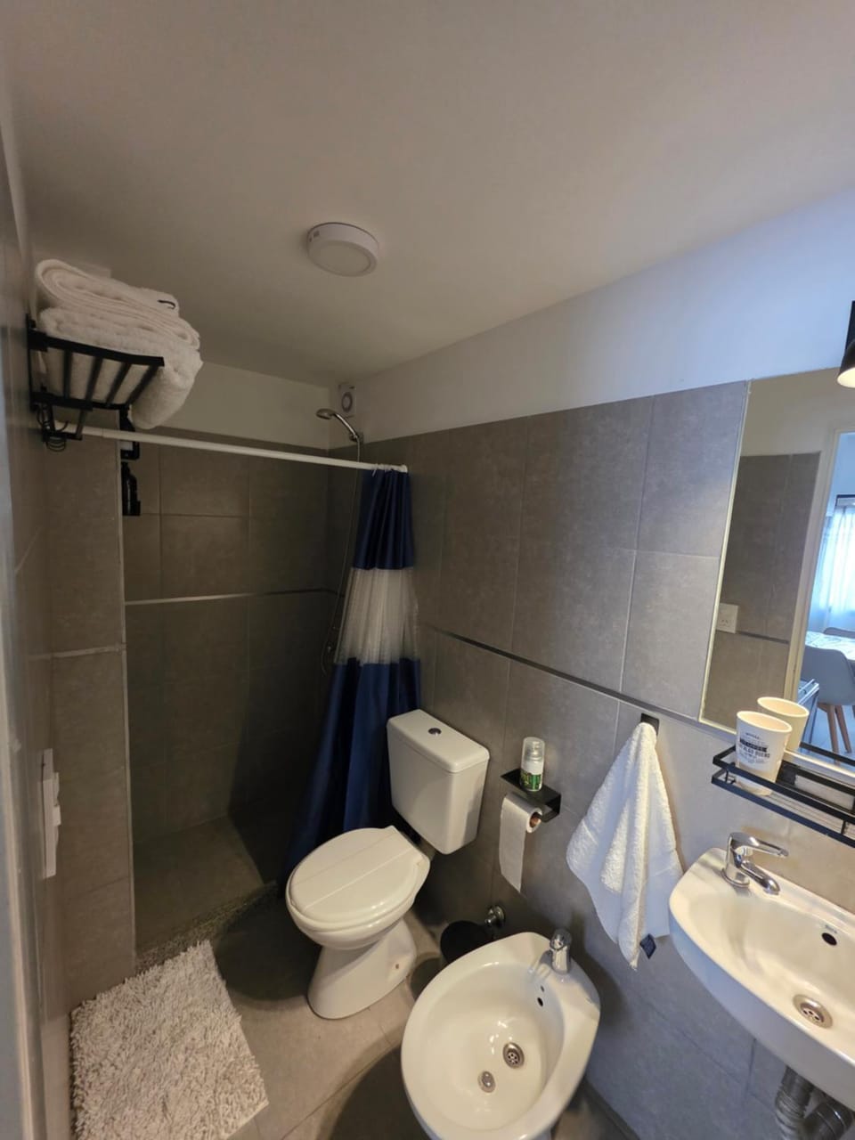 Shower, Toilet, Bathroom, bidet, towels