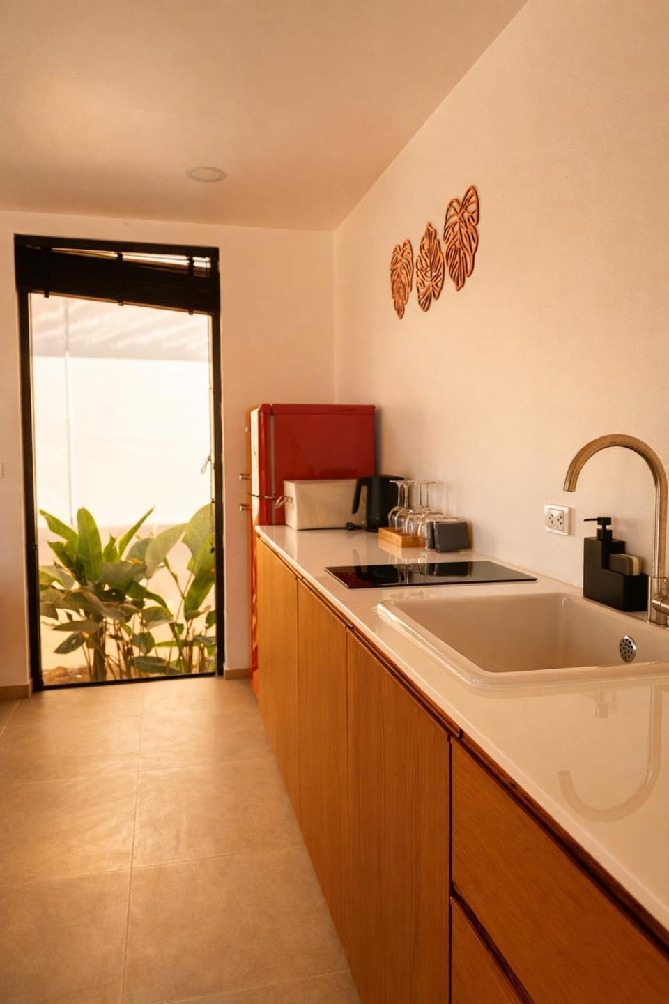 Kitchen or kitchenette, kitchen