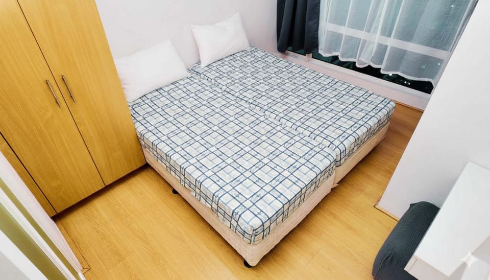 Bed, Photo of the whole room, Bedroom, wardrobe