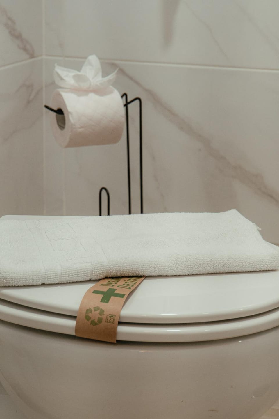 Bathroom, towels