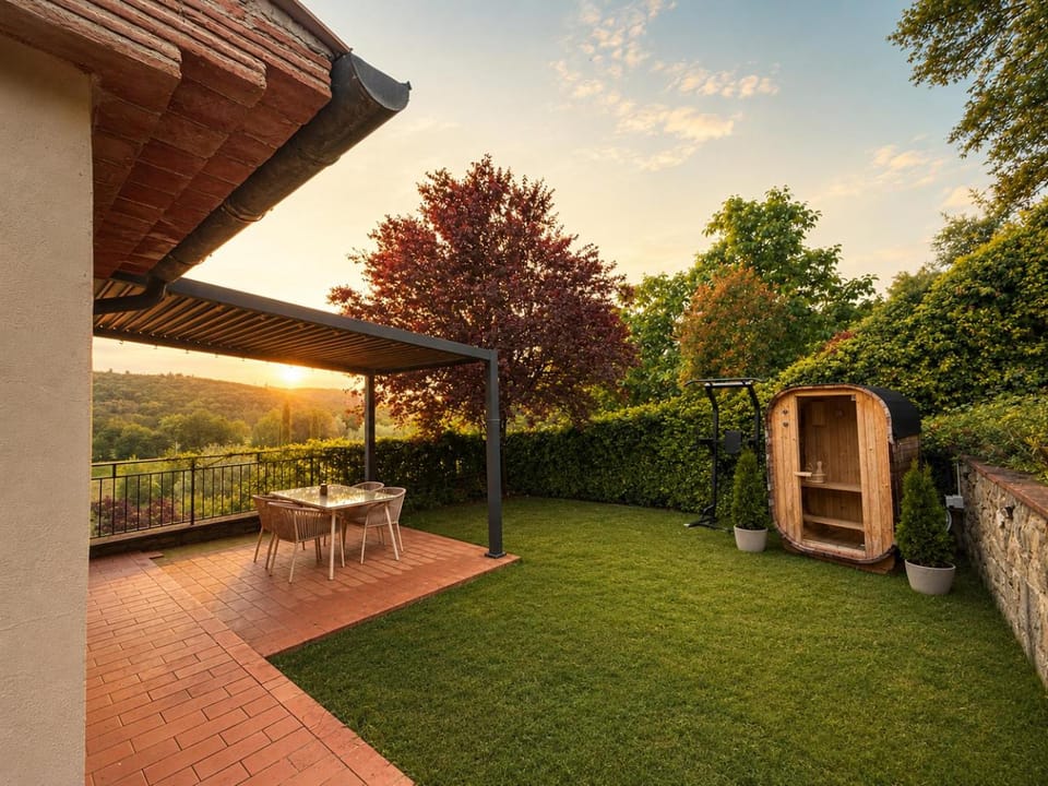 Garden, Sauna