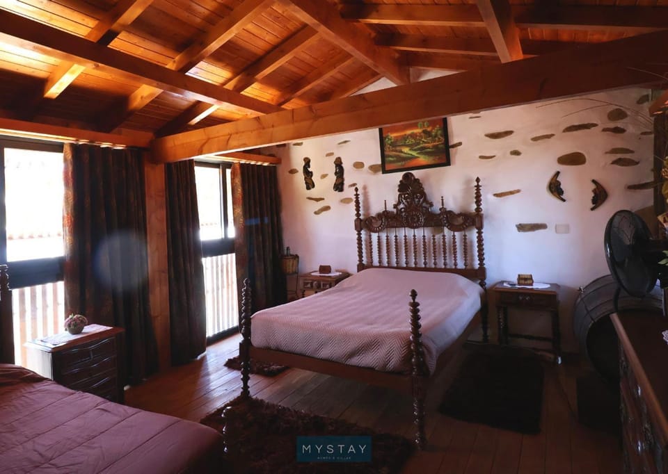 Property building, Living room, Bedroom