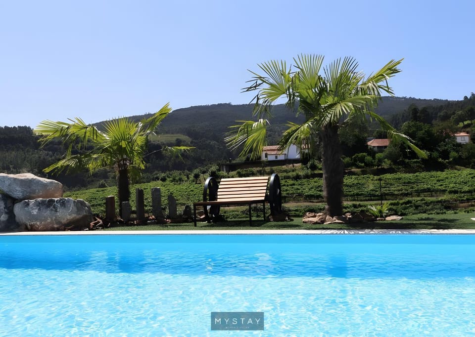 Property building, Living room, Swimming pool