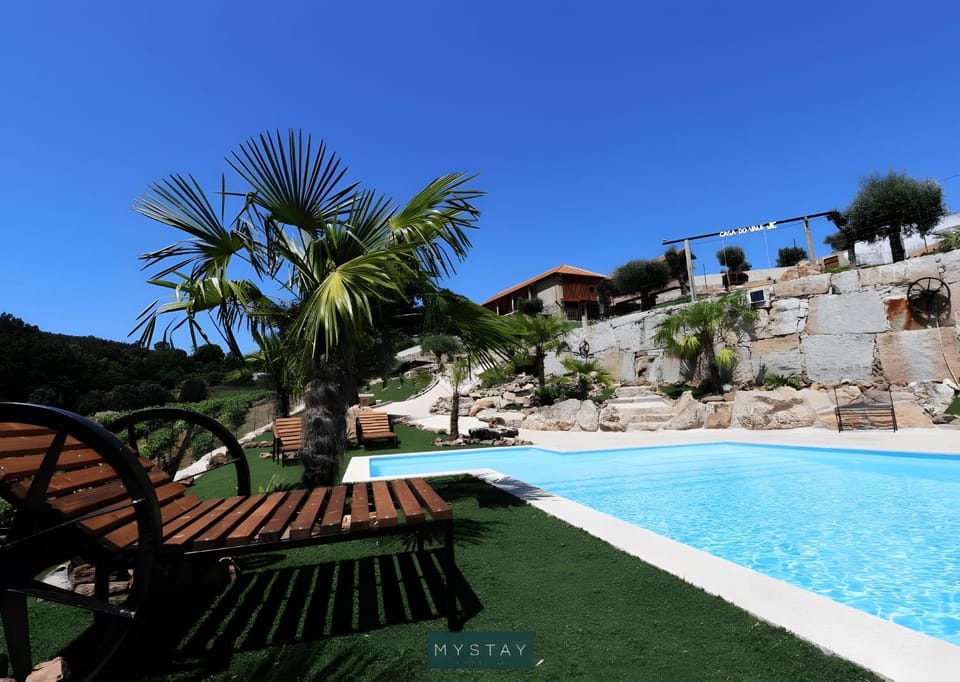 Property building, Living room, Swimming pool
