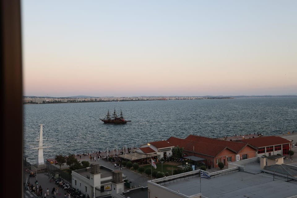 City view, Sea view, Sunset