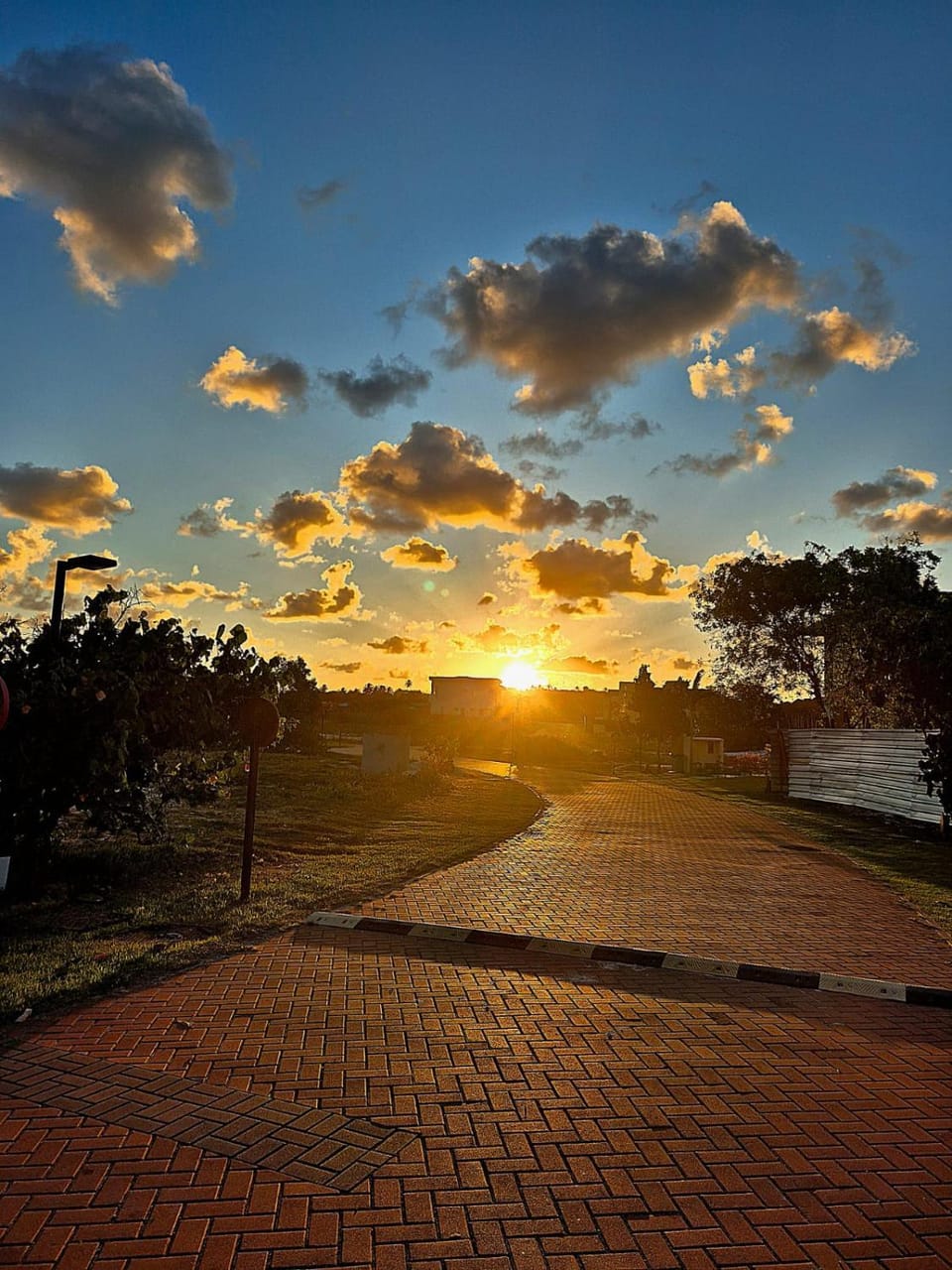 Natural landscape, Sunset