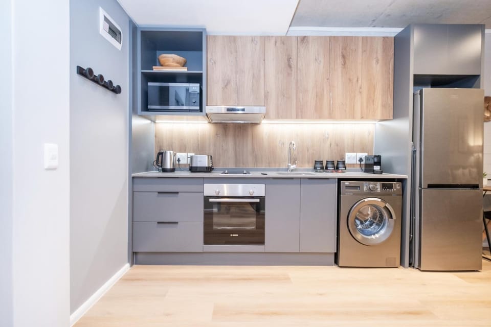 Coffee/tea facilities, Kitchen or kitchenette, washing machine