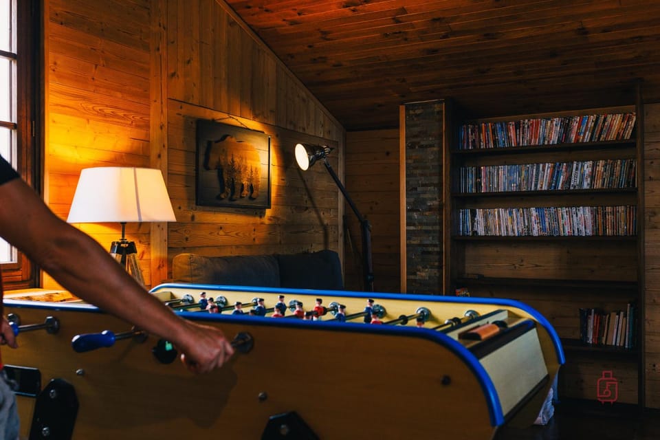 Hauts de Sauté, Sauna, proche Ski, Clim & cheminée, vue Montagne, Baby-Foot House in Vosges
