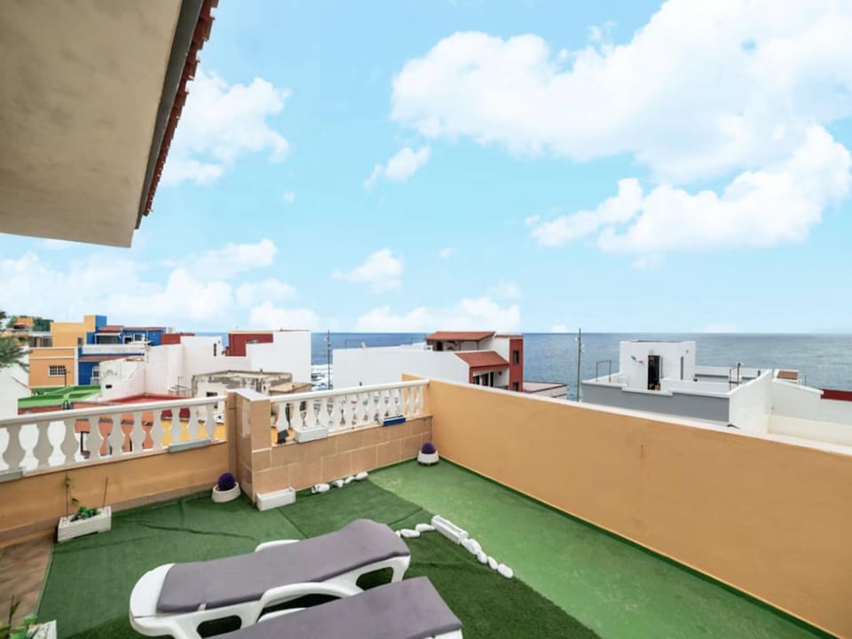 View (from property/room), Balcony/Terrace, Balcony/Terrace, Sea view, sunbed
