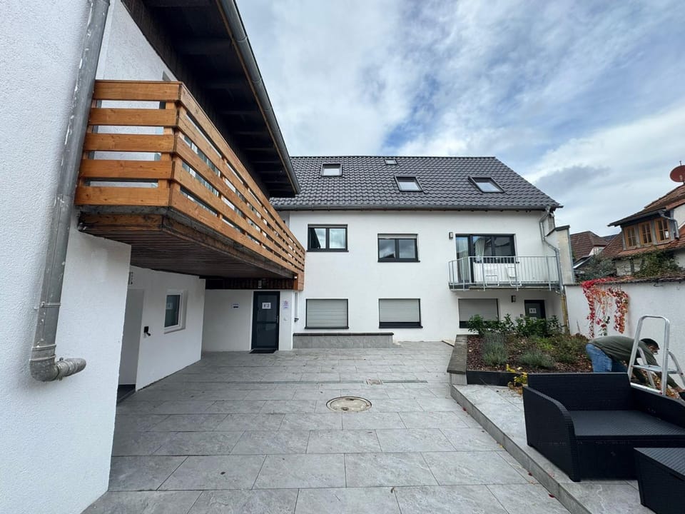 Property building, Patio