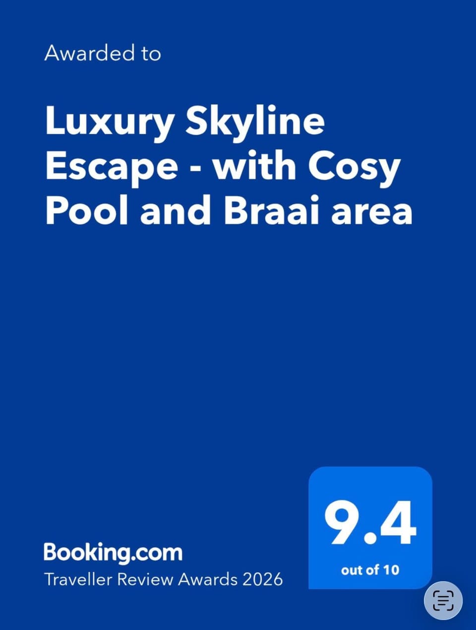 Luxury Skyline Escape - with Cosy Pool and Braai area Apartment in Sandton