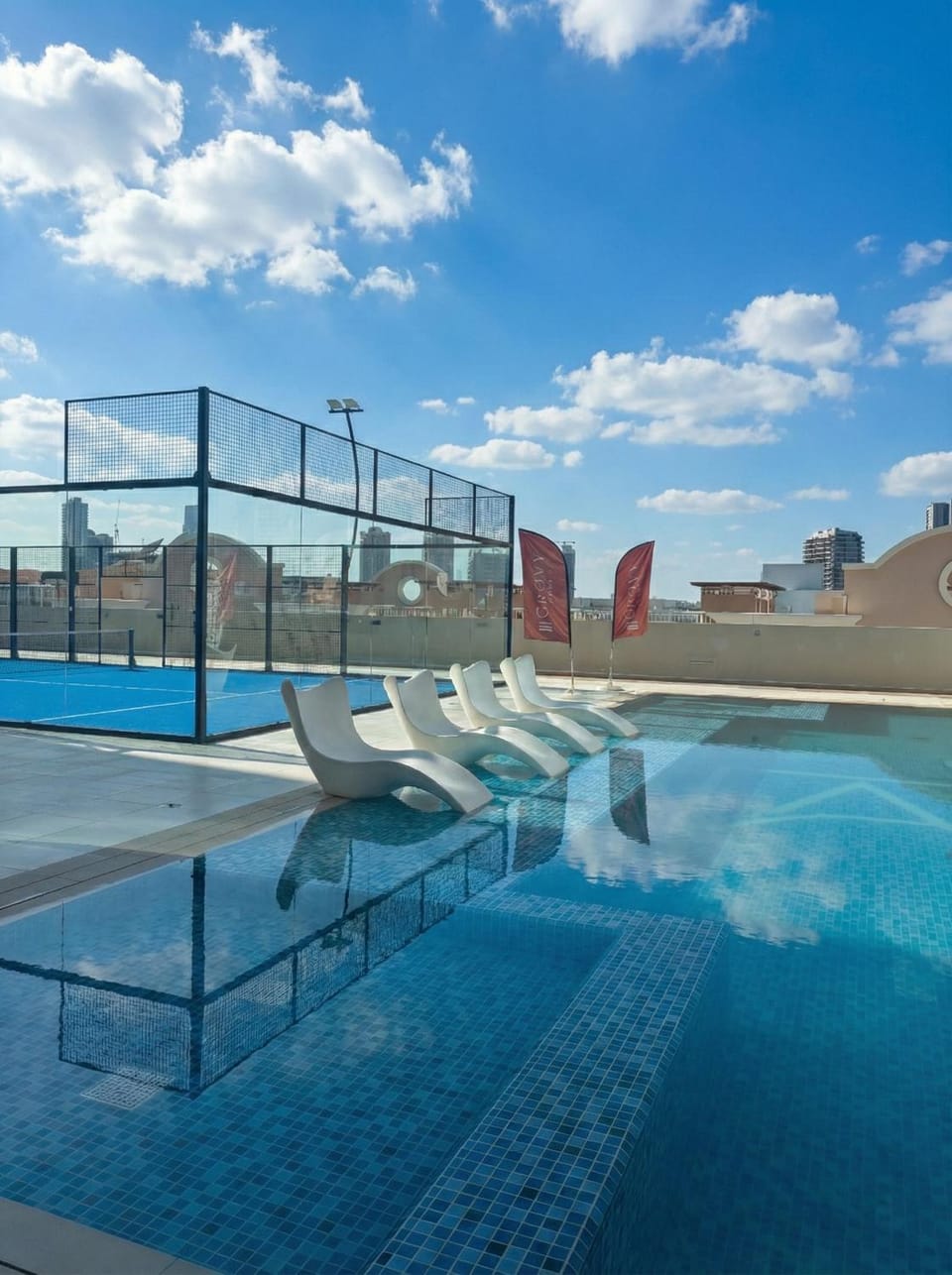 Swimming pool, Sports
