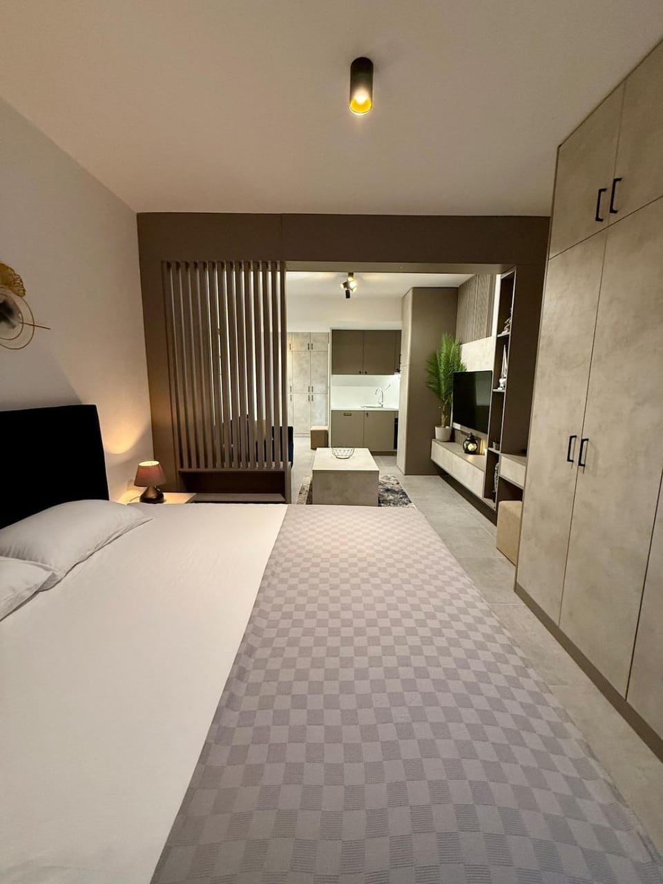 Bed, Photo of the whole room, Bedroom, wardrobe