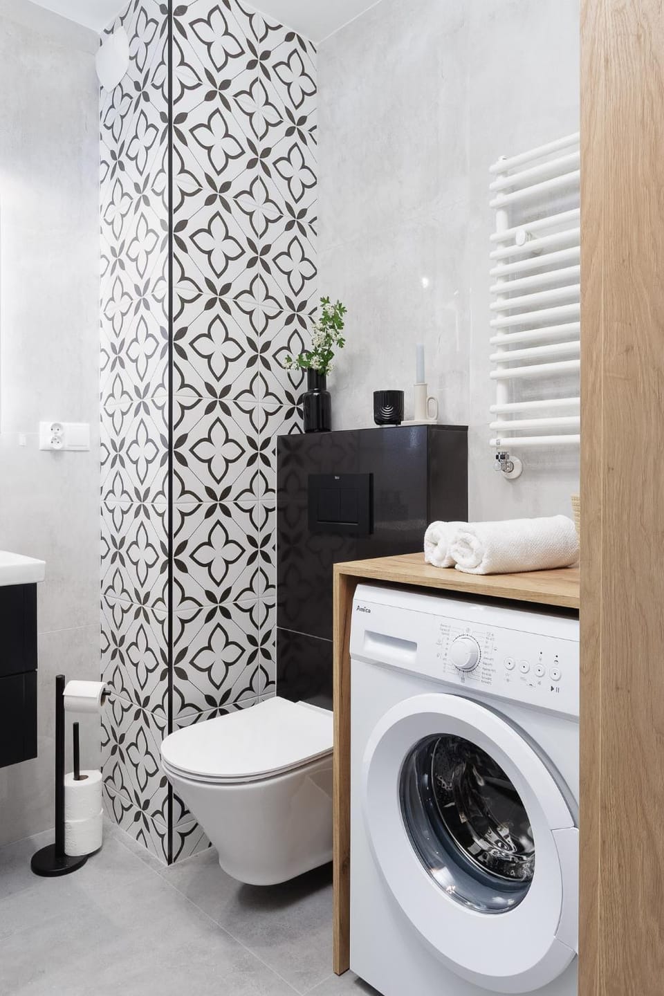 Toilet, Bathroom, washing machine