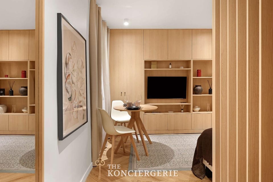 The Art of Parisian Living Just Steps from the Seine Apartment in Paris
