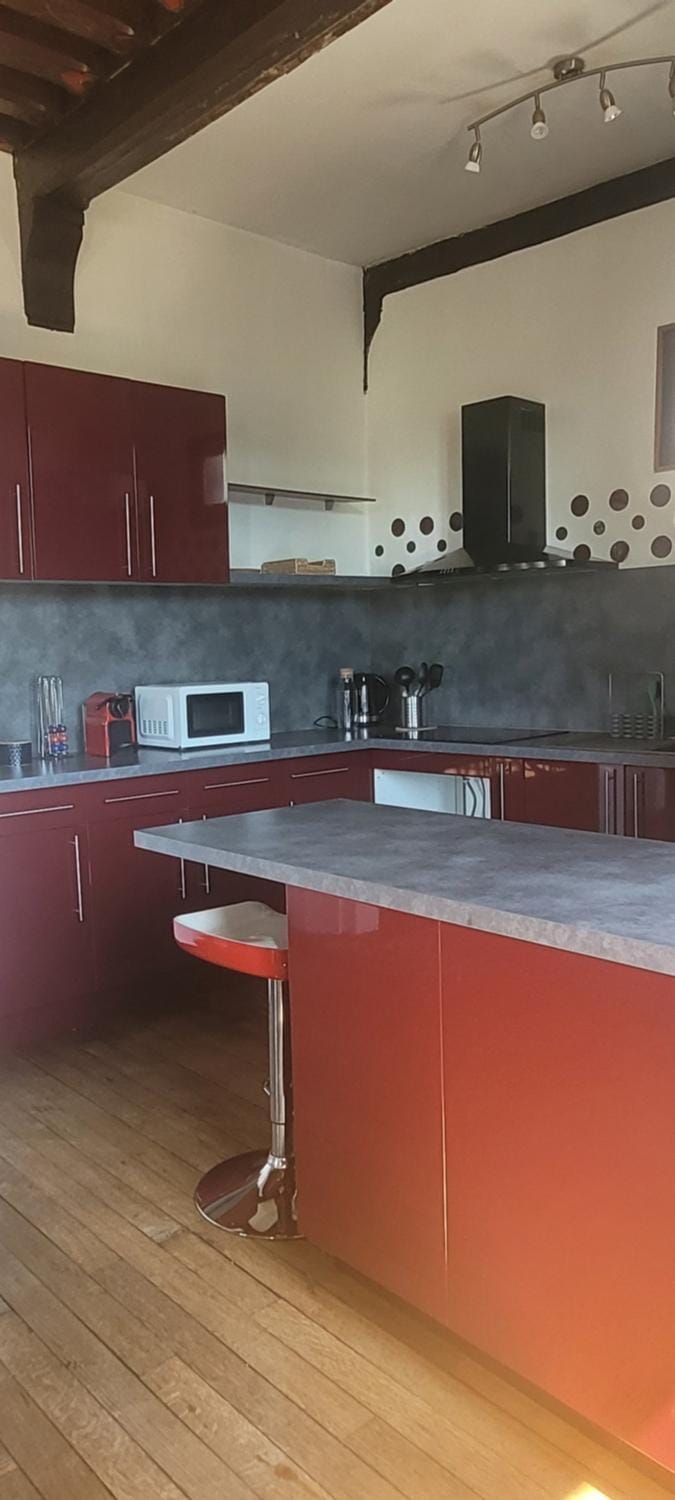 Appartement en centre ville Apartment in Normandy