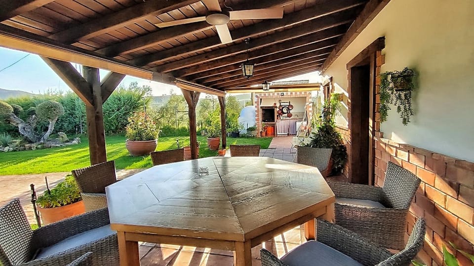 Patio, Garden, Seating area, Garden view