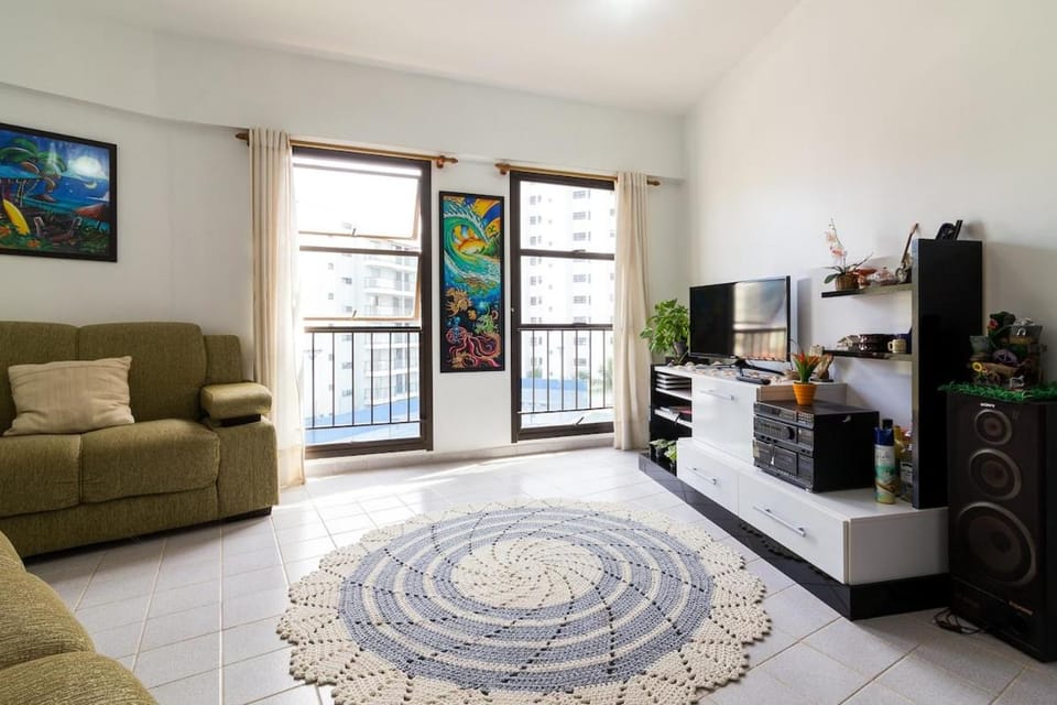 Apartamento Completo - Pé na Areia - Vista pro mar Apartment in Caraguatatuba
