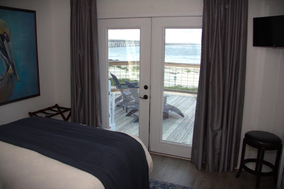 Bedroom, Sea view