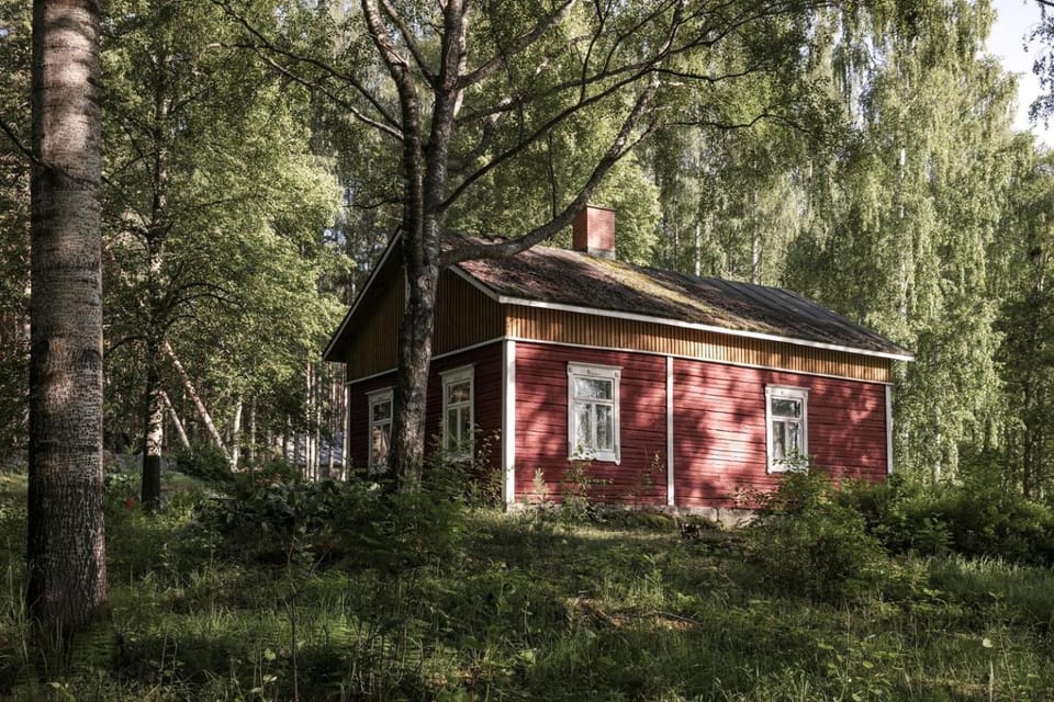 Rustic Off-Grid Farmhouse on Private Island with Sauna near Lake Tarjanne, Pohjaslahti, Finland House in Finland