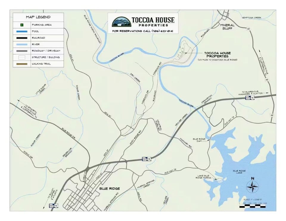 Charming Riverside Camper with Pool, Pickleball & Trails near Blue Ridge, Georgia House in Georgia