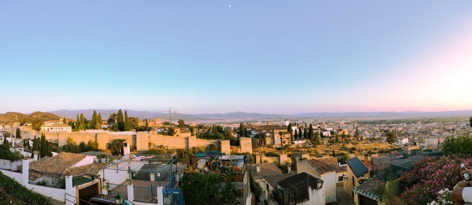 City view, Sunset