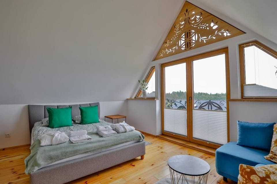 Góralski dom balia kominek Lawendowy Dom na Wichrowym Wzgórzu Villa in Lesser Poland Voivodeship